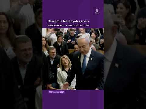 Netanyahu takes stand in corruption trial
