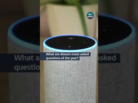 What are Alexa’s most-asked questions of the year? #itvnews | ITV News