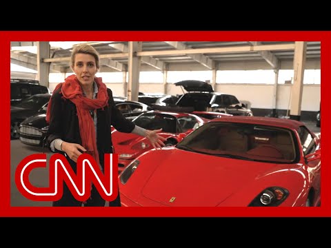 CNN goes inside Bashar al-Assad’s garage full of luxury cars