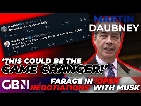 Nigel Farage sends ‘INVITATION’ to Elon Musk to ‘get involved’ in Reform as pair ‘open negotiations’