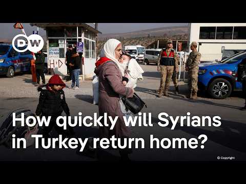 Joy and hope as Syrians in Turkey weigh decision to return home after Assad’s fall | DW News