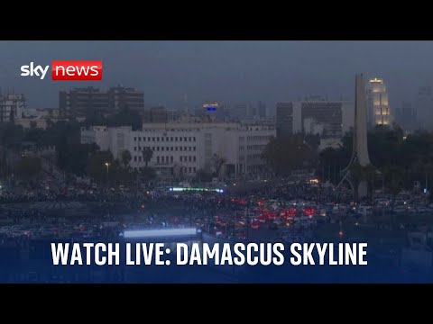 Syria latest: Damascus skyline live | Rebel leader tells Sky the world does not need to fear Syria
