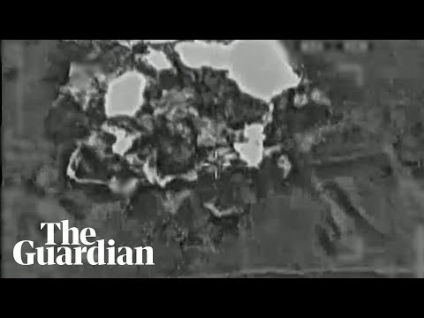 Video released by Israeli military said to show strikes on ‘weapons stockpiles’ in Syria