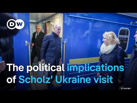 Breaking: Germany’s Scholz visits Ukraine, announces €650 million arms package | DW News