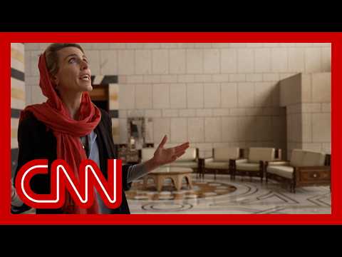 CNN gets first-hand look at ousted Syrian president’s palace