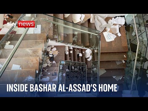 Inside Assad’s abandoned home: Damning documents, wedding photos and children’s notes