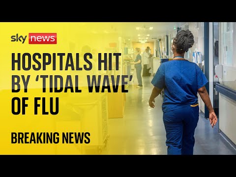 Number of flu patients in hospital soars by 70%