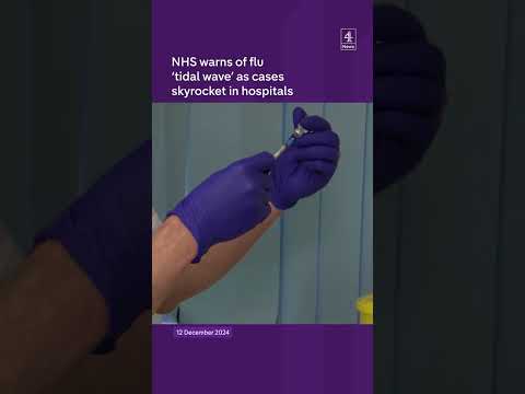 ‘Tidal wave’ of flu cases in hospitals
