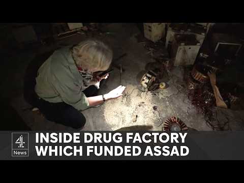 Syria: Inside Captagon drug factory which funded Assad’s brutal regime