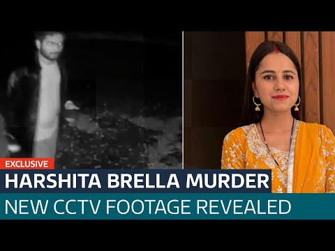 Harshita Brella: CCTV appears to show husband’s movements before body found in car | ITV News
