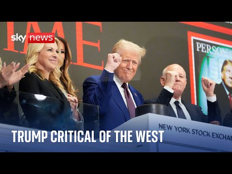 Trump critical of the West’s approach to wars