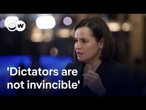 Belarus opposition leader: Situation in Syria shows dictators are not invincible | DW News