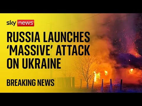 BREAKING: Russia launches ‘massive’ overnight attack on Ukraine