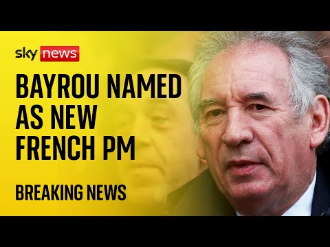 France: Centrist Francois Bayrou named as new Prime Minister after Barnier’s resignation