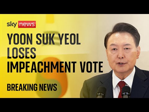 BREAKING: South Korea’s parliament votes to impeach President Yoon Suk Yeol