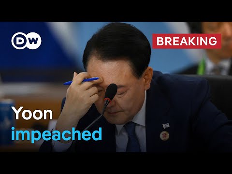 South Korea lawmakers vote to impeach President Yoon Suk Yeol | DW News