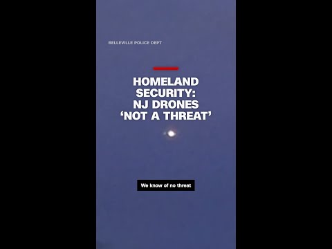 New Jersey drones ‘not a threat,’ says Homeland Security