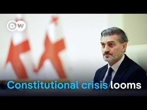 Georgians protest against new President | DW News
