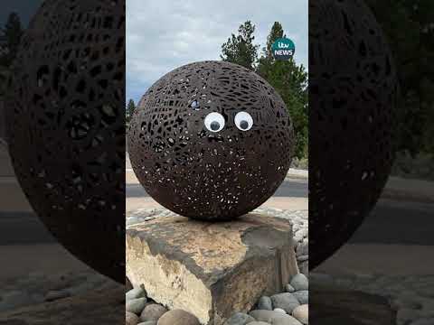 Council pleads with residents to stop the googly eyes #itvnews