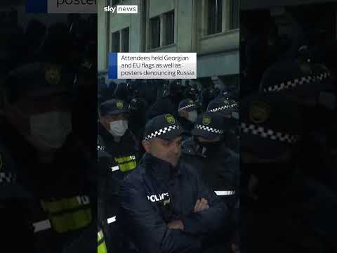 Mass protests continue in Georgia