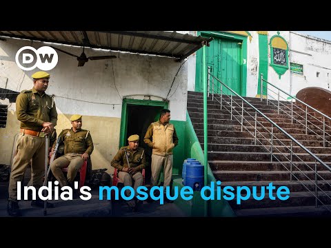 Indian Hindu nationalists claim mosques were built on destroyed Hindu temples | DW News
