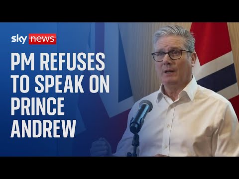 PM ‘concerned’ about ‘challenge’ from China – but won’t talk about Prince Andrew