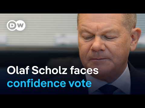 Germany: Vote of confidence to pave way for general elections in February | DW News