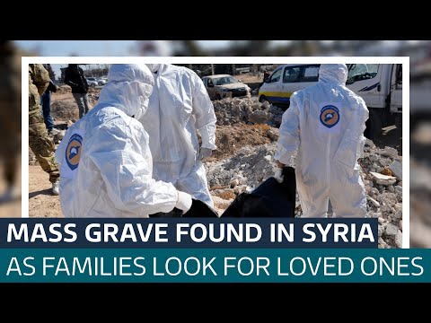Mass graves uncovered in Syria as families continue to desperately search for relatives | ITV News