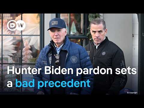 Why Joe Biden’s pardon of his son damages trust in the justice system | DW News