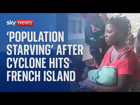 Rescue workers search Mayotte for survivors as islanders ‘starving’ amid food shortages