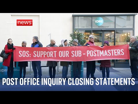 Post Office Inquiry live | Second day of closing statements | Tuesday 17 December 2024