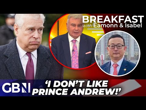 Eamonn Holmes TEARS Into Prince Andrew Amid China Spy Controversy: ‘I’ve got TOO MANY Stories!’