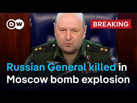 Bomb kills chief of Russian nuclear protection forces Igor Kirillov in Moscow | DW News