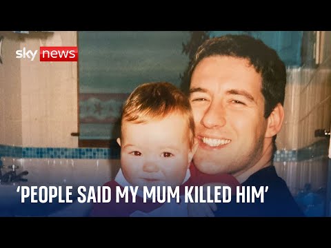 Son of banker shot dead on doorstep says ‘biggest struggle’ is people accusing his mum of murder