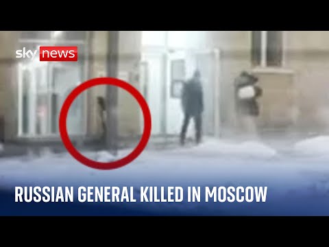 Footage captures ‘assassinated’ Russian general moments before blast in Moscow