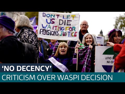‘A day of shame’: Waspi women will not receive state pension compensation | ITV News
