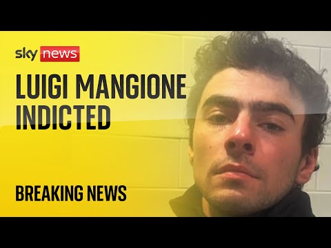 Luigi Mangione charged with murder as an act of terrorism after healthcare boss shooting