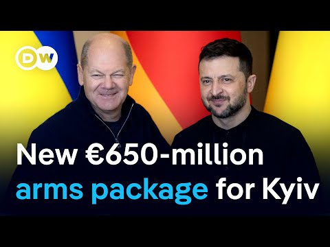 The right moment? Scholz visits Kyiv, pledges new €650-million arms package | DW News