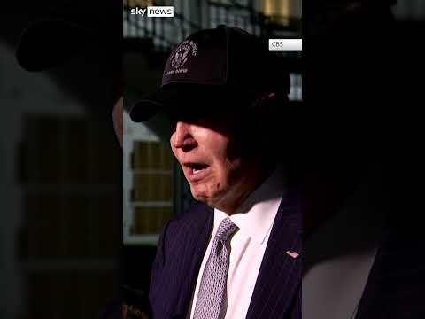 Biden comments on mysterious drones