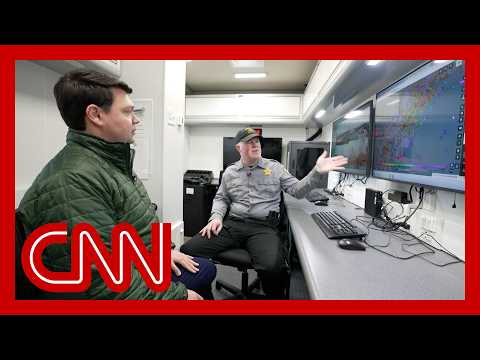 CNN visits makeshift war room tracking New Jersey drone sightings