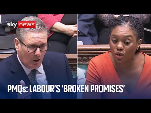 Badenoch accuses Starmer of ‘playing politics’ with Waspi women | PMQs