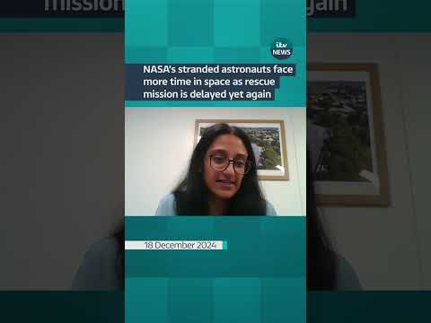 NASA’s stranded astronauts face more time in space as rescue mission is delayed yet again #shorts
