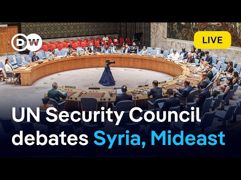 Watch Live: The UN Security Council meets to discuss Syria and the Middle East | DW News