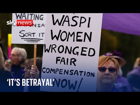 ‘They backtracked’: Waspi woman criticises government’s ‘betrayal’ after refusing compensation