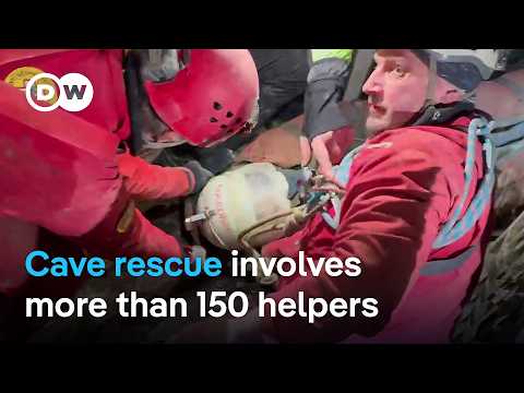 Explorer rescued from Italian cave for second time | DW News