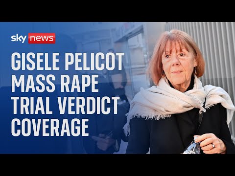 Gisele Pelicot mass rape trial verdict coverage