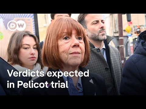 Verdicts are expected in the Gisèle Pelicot mass rape trial in France | DW News