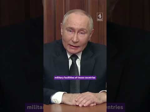 Putin warns NATO of action if attacked