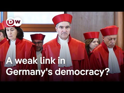 Does Germany’s constitutional court need protection from the far-right AfD? | DW News