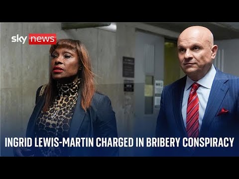 Ingrid Lewis-Martin – the former aide to NY Mayor Eric Adams – charged in a bribery conspiracy